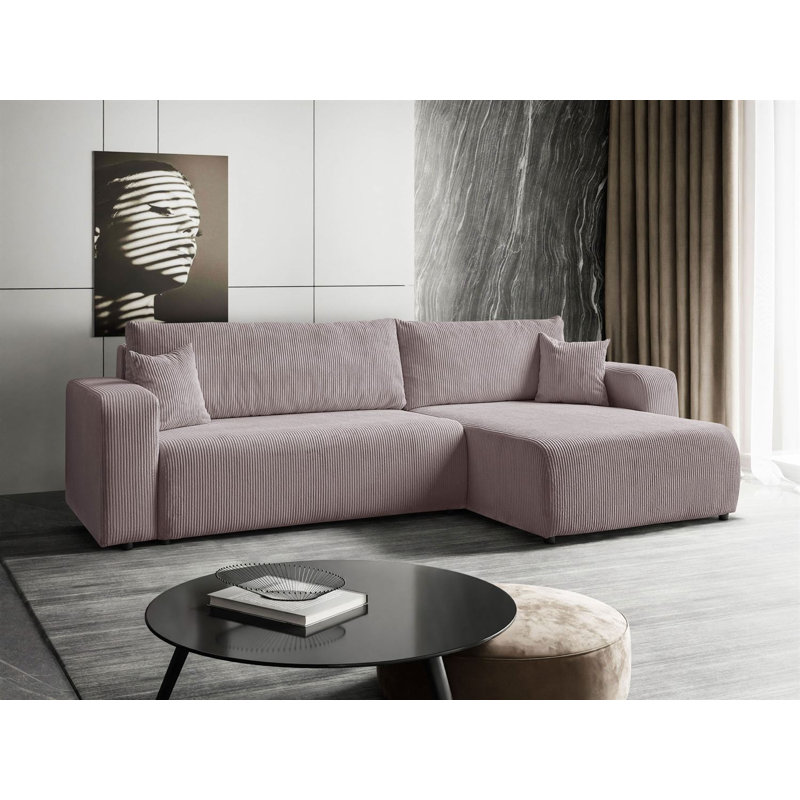 Cittlali 4 Seater Corner Sofa Bed , Lavender