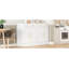 Garde-manger moderne autoportant, rangement pour nourriture buffet, armoire à café avec tiroir, 2 tablettes réglables et 2 tablettes de porte pour la salle à manger, la cuisine, ensemble de 2