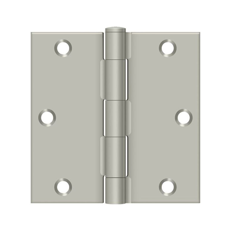 Steel Hinge, Brushed Nickel