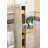 Plastic 3 Compartment Hair Tool Holder