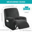 Housse pour fauteuil inclinable à coussins carrés/rectangulaires-1367264838