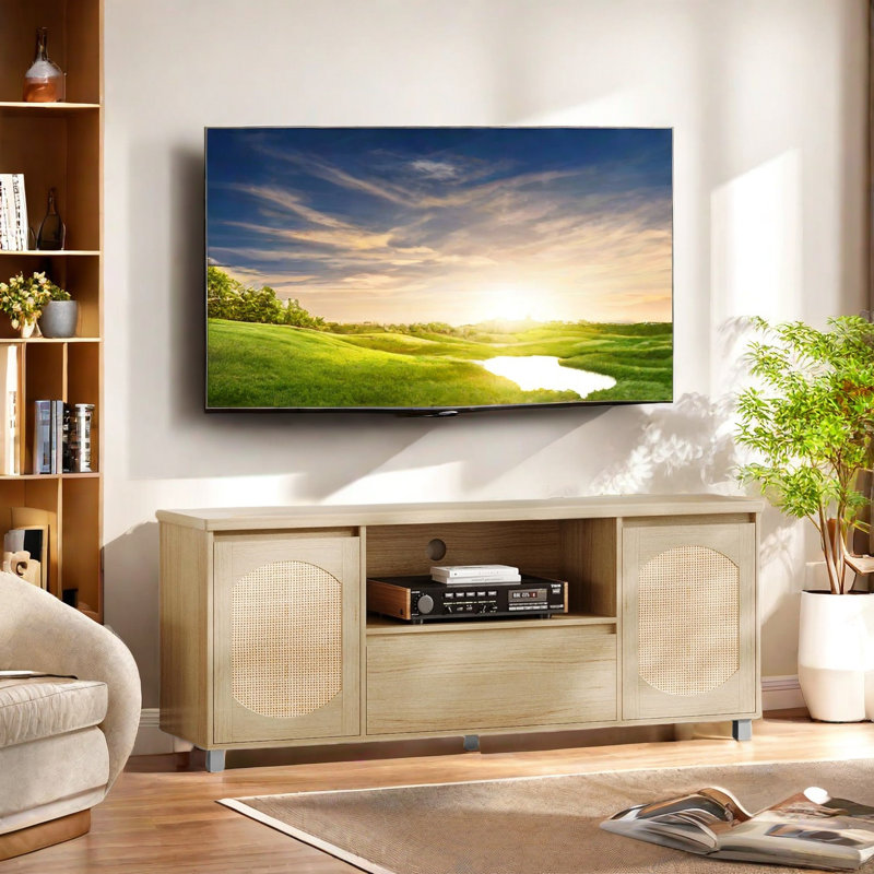 Rattan Tv Stand For 65 Inch Tv
