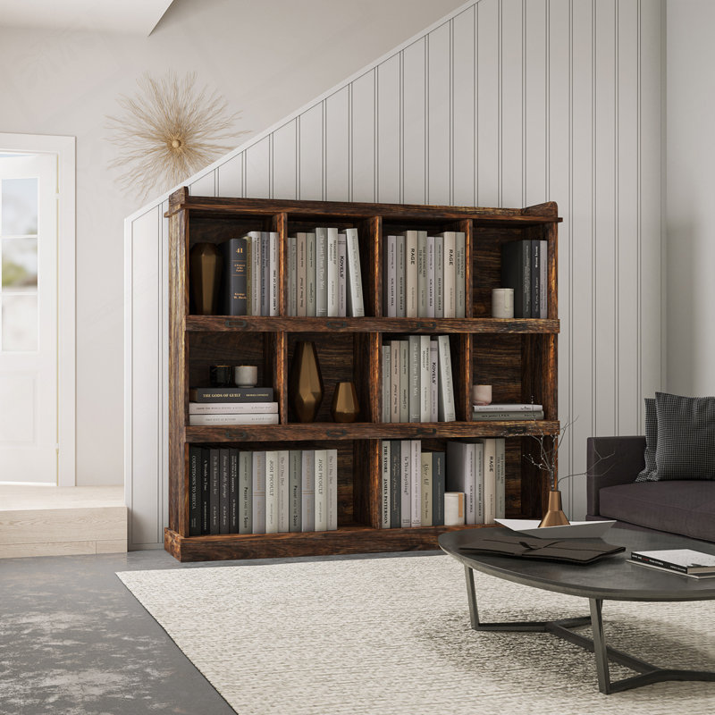 Bookcase with 10 Tier Shelf, Espresso