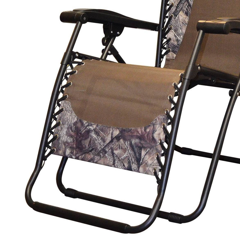 Cloud Comfort 38.9" Zero Gravity Lounger with Bungee Support