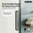 56" - 60" W x 76" H Single Sliding Frameless Shower Door with Cleancoat Glass-101184874