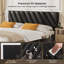 Upholstered Ottoman Storage Bed