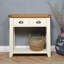 Chosposi 85cm Solid Wood Top Console Table