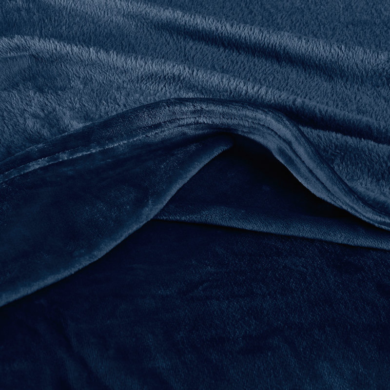 Velours moelleux vraiment doux, Dark Blue, Throw