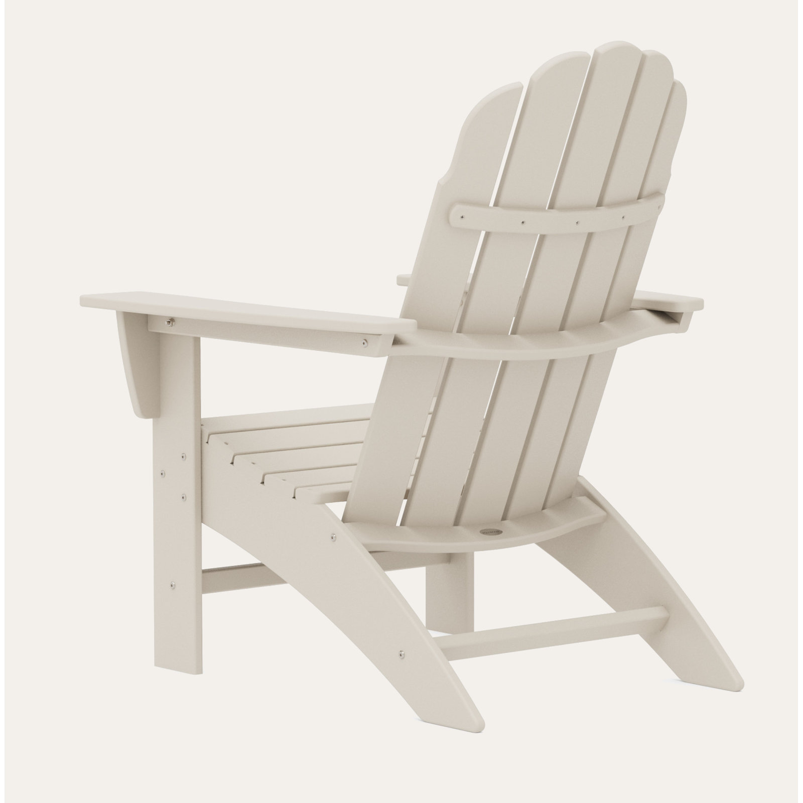 POLYWOOD® Vineyard Adirondack Chair, Sand