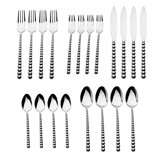 Rondure 20 - Piece Stainless Steel Flatware Set - Service for 4