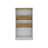 Kitchen Island 41" H, 2 Bottle Organizer And Shelf