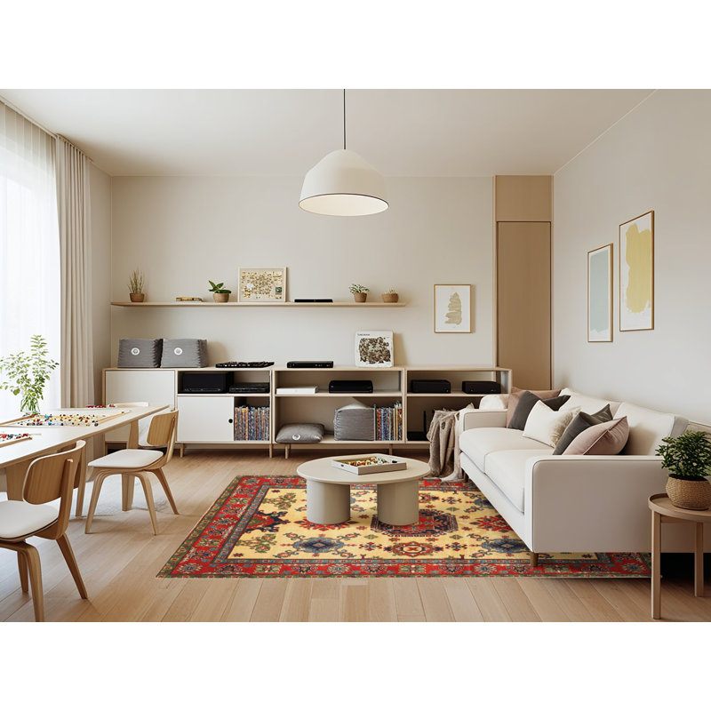 Southwestern Indoor Rug, Rectangle 7' x 9'