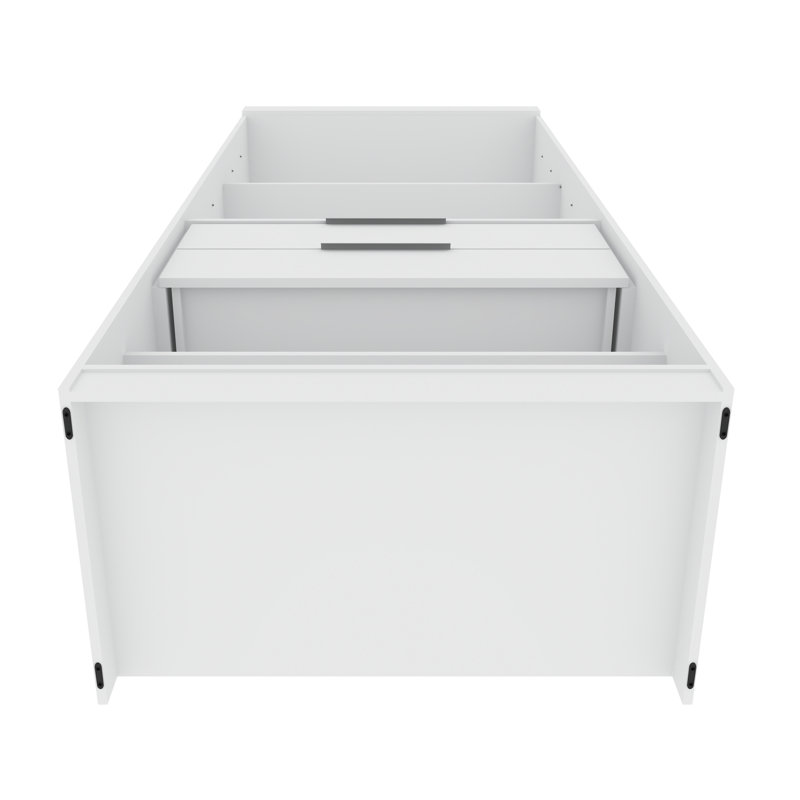 Aleece 71.96'' Closet System, White