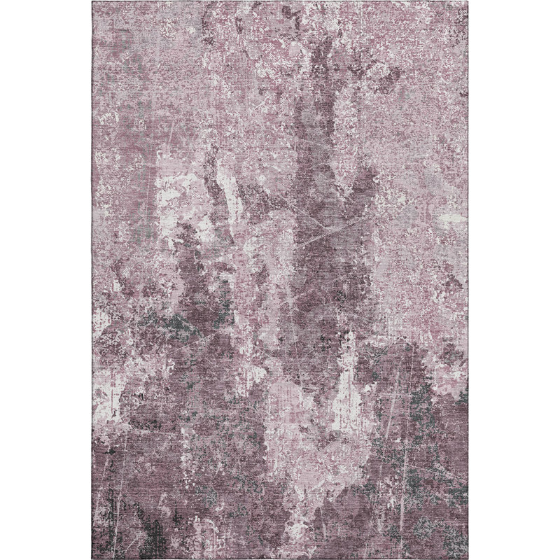 Premium Machine Washable Geers AMF1389 Modern Rug, Rectangle 8' x 10'