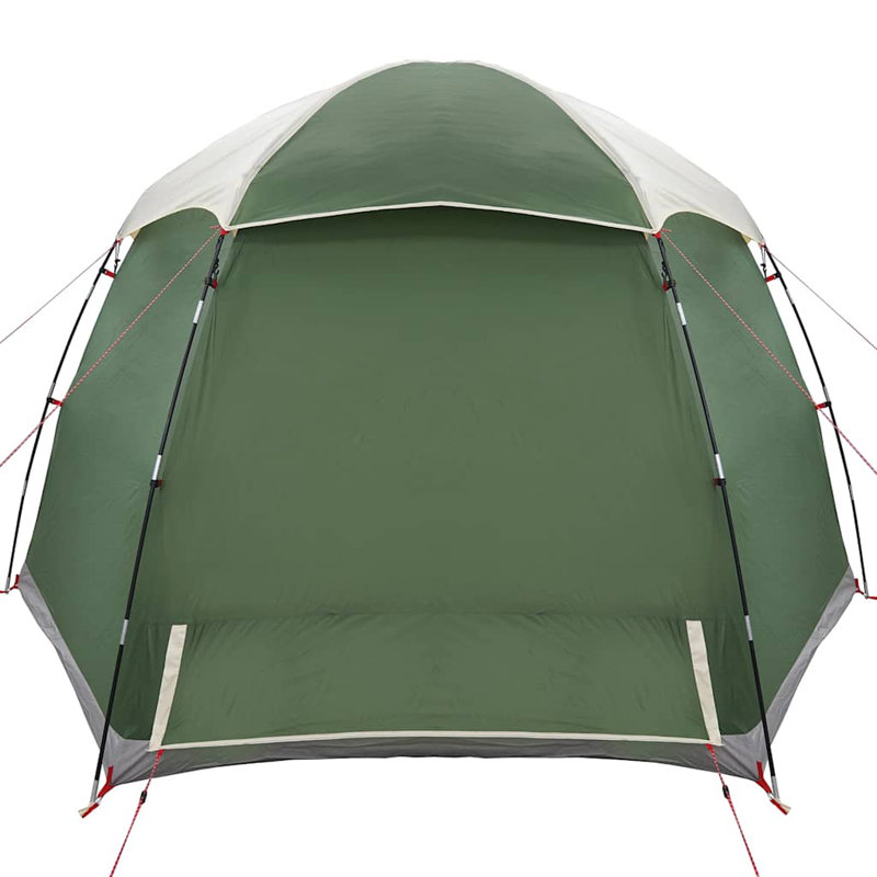 Tente familiale Vidaxl Igloo 6 personnes imperméable, Vert