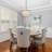 3-Light Modern Black Fabric Drum Pendant Light