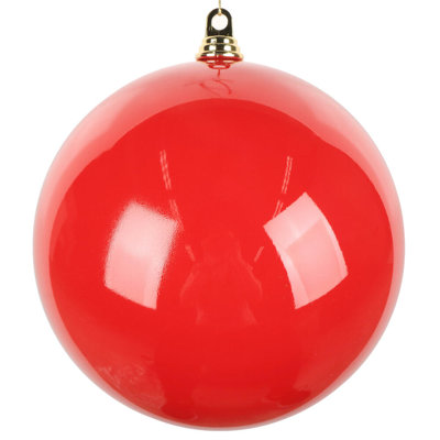 10" Orange Enamel Ball