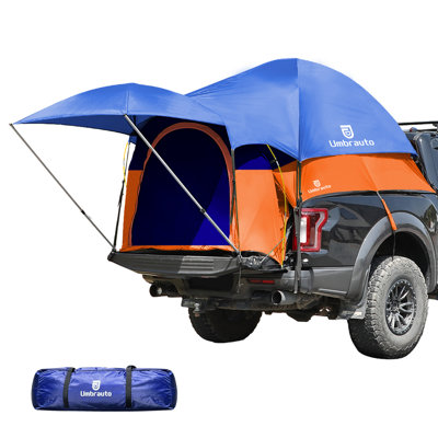 Umbrauto Double Layer Truck Tent 5.5-5.8' Ft, with 2 Person Tent