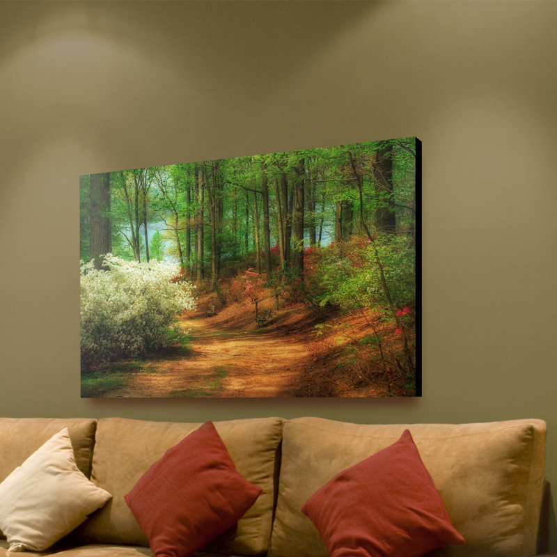 « préféré path » par lois bryan, reproduction de photo sur toile