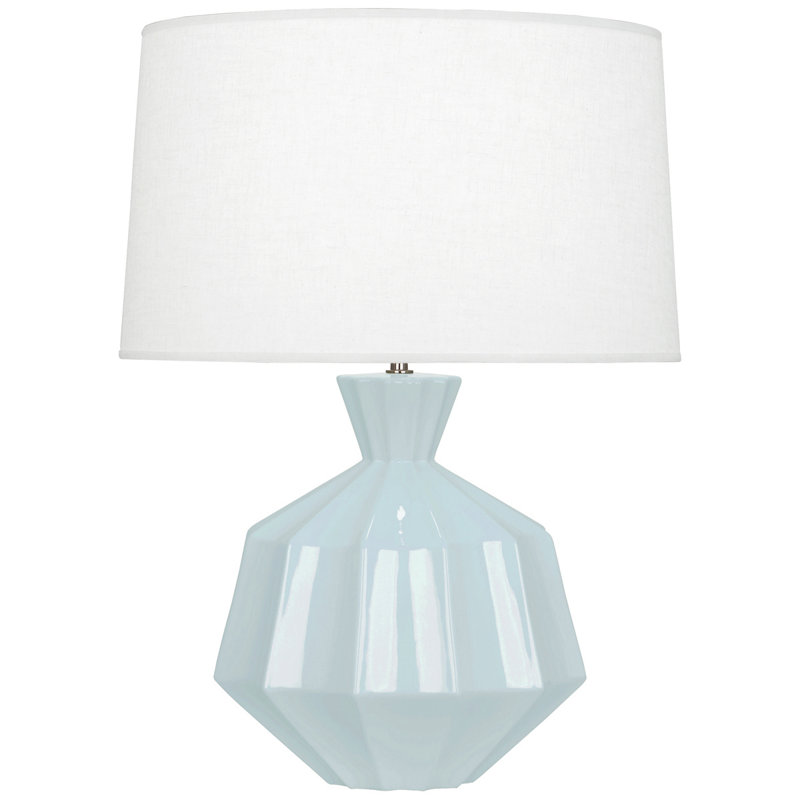 Orion 27" Table Lamp, Baby Blue, 27" H x 19.5" W x 19.5" D