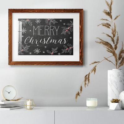 " Merry Christmas Chalkboard "