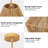 Yingst 1-Light Rattan Boho Pendant Light-128524112