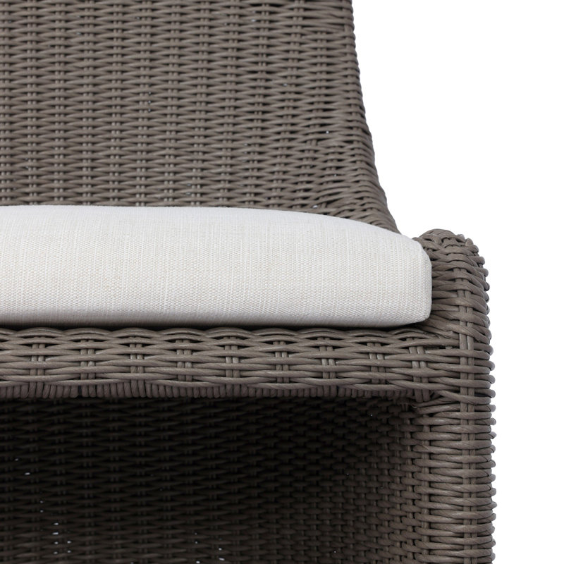Blaire Outdoor Dining Side Chair, Vintage Taupe