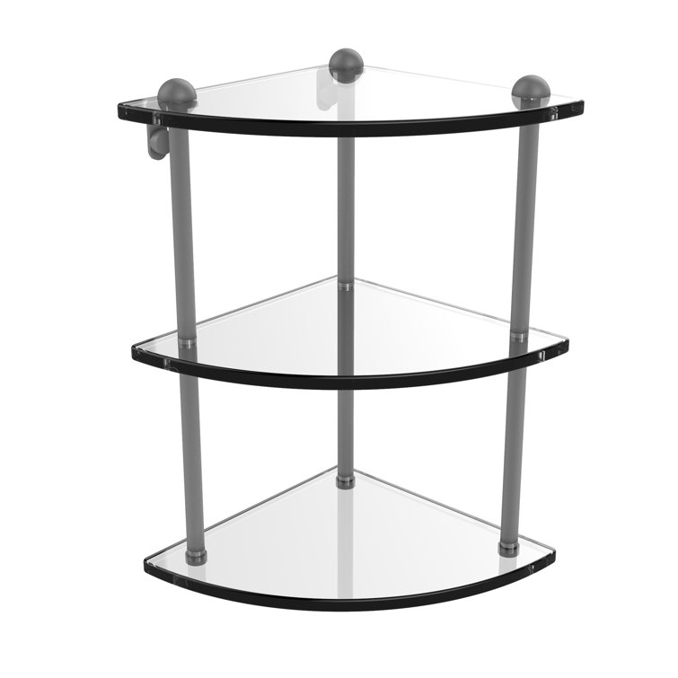 Gober 3 Piece Triangle Corner Shelf