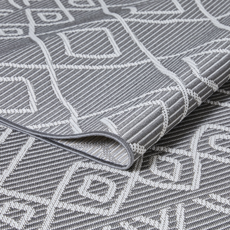 Tapis gris Destiny Calvyn, Rectangle 4 pi x 6 pi