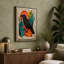 Bird at Desert Sunset Southwestern - Wrapped Canvas-266311258-266311335