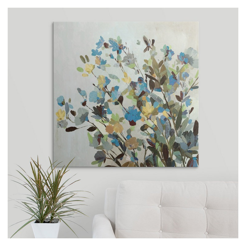 «Allison Pearce» par Anjelo Spring Flowers, H 30 po x l 30 po x P 1,5 po, Toile