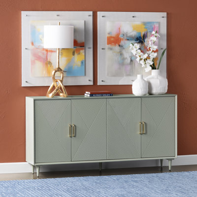 4 Door Media Credenza_Sideboard