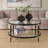 Uttermost Chadid Round Glass Coffee Table