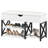 Kevonda Shoe Storage Bench, Entryway Shoe Cabinet with Cushion-1987116592