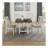 Multifunctional expansion folding table, can sit 4 people, with storage space, four side folding table can save space colleagues can also expand the use area, suitable for kitchen, living room ect.