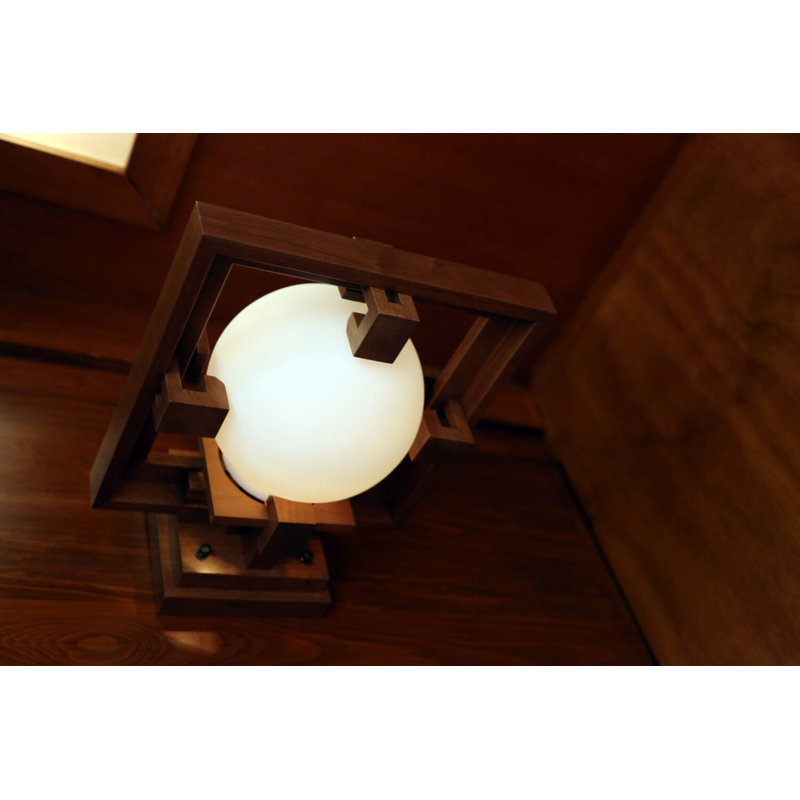 Robie 1 - Light Flush Mounted Sconce, Cherry