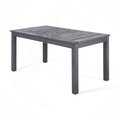 Patio/Outdoor Expandable Acacia Wood Dining Table