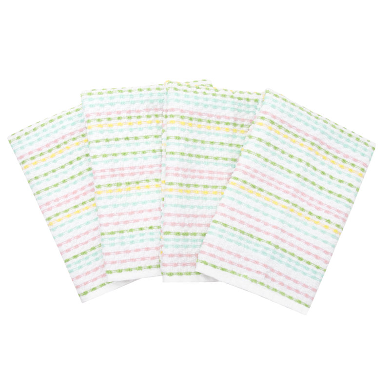 RITZ Cotton Pebble Bar Mop Towels, Spring