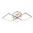 Demott 24.4" Cluster Square LED Flush Mount