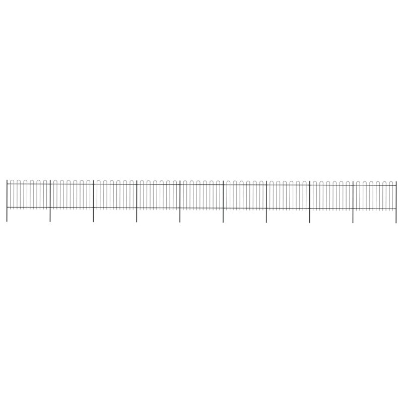Abasi 50" W x 7" H Picket Fence Panel, 170cm H x 1530cm W x 1cm D