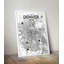 Denver City Map - impression d'art graphique-24704794