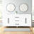 Adrienne 72" Double Bathroom Vanity with Quartz Top-95320182