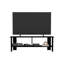 Meuble télé, 2 tablettes