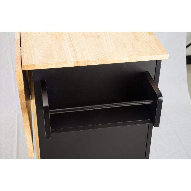Versatile Mobile Kitchen Island with Abundant Storage and Practical Design