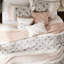 Courtepointe double / grand en coton 6 pièces et coussins décoratifs pour lit de détente-124755146-124755149