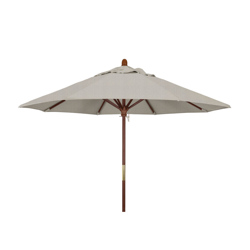 Parasol de marché octogonal 9 pi x 9 pi Manford, Performance granit tissé