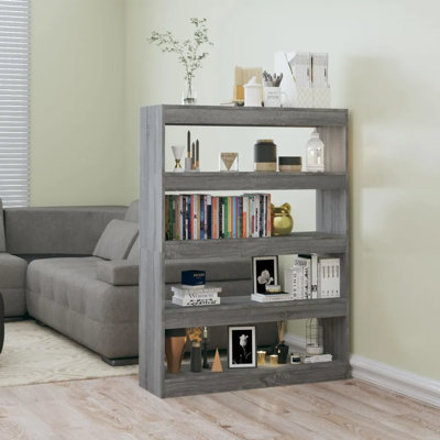 Ireanna 135cm H x 100cm W Standard Bookcase