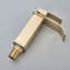 Adalet Modern Sink Taps Waterfall Single Lever Bathroom Brushed Gold Mono Basin Mixer