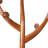 Janiya 8-Hook Solid Wood Freestanding Coat Rack-1854738707