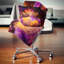 Coussin décoratif en rafales d’univers Abstract-30059020-30059024